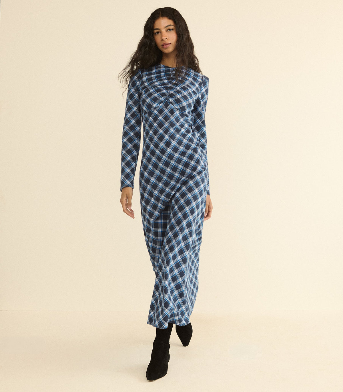 BEGONIA DRESS -- VALMONT PLAID