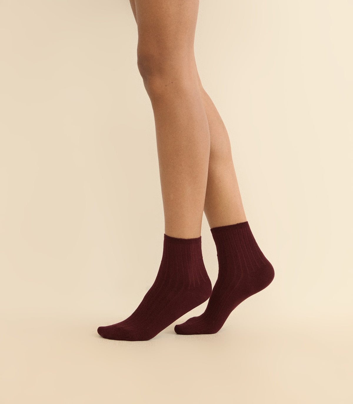 COLLÉGIEN LA MINI ANKLE SOCKS -- BORDEAUX