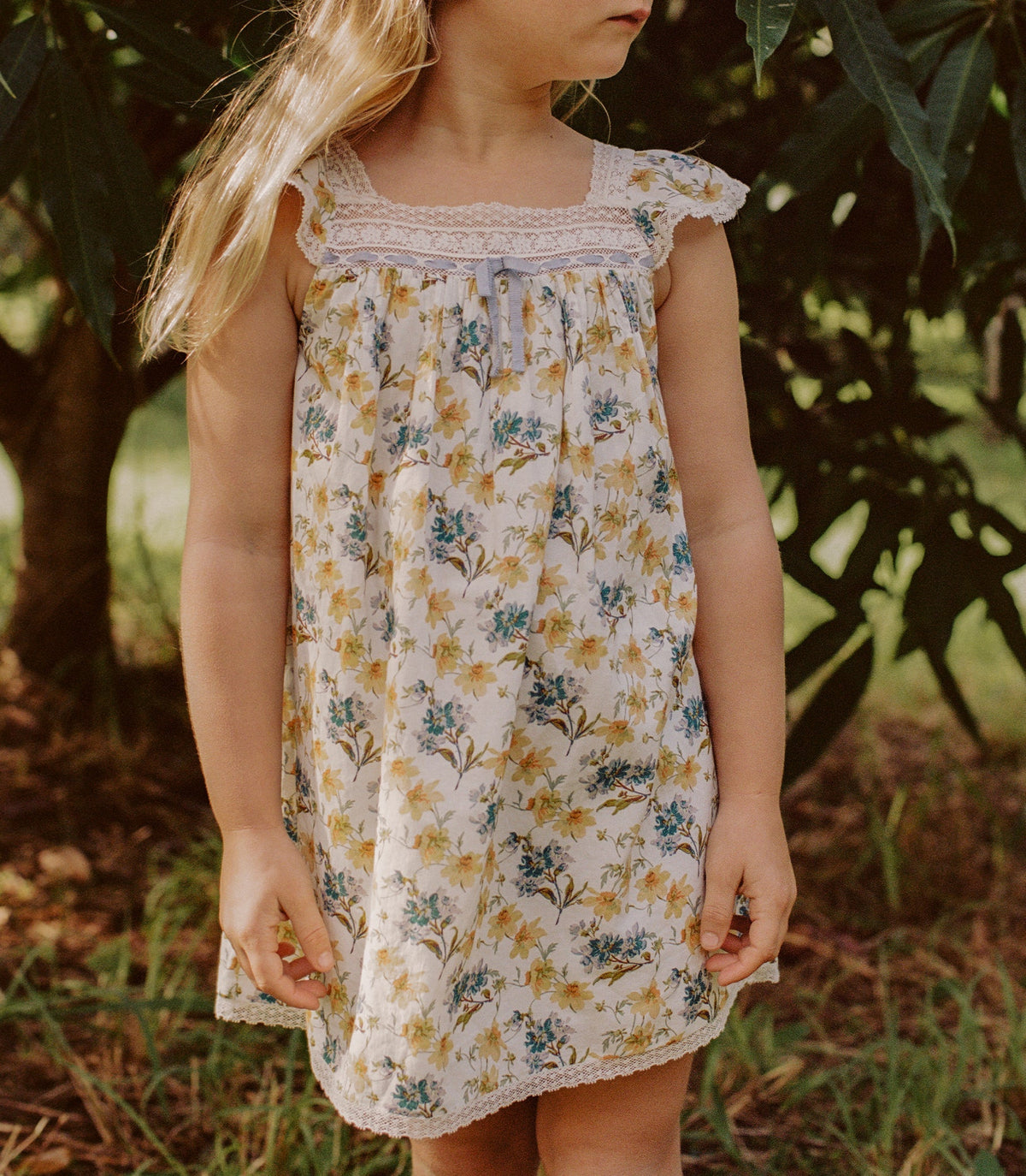 DESSA DRESS -- NARCISSUS BLOOM