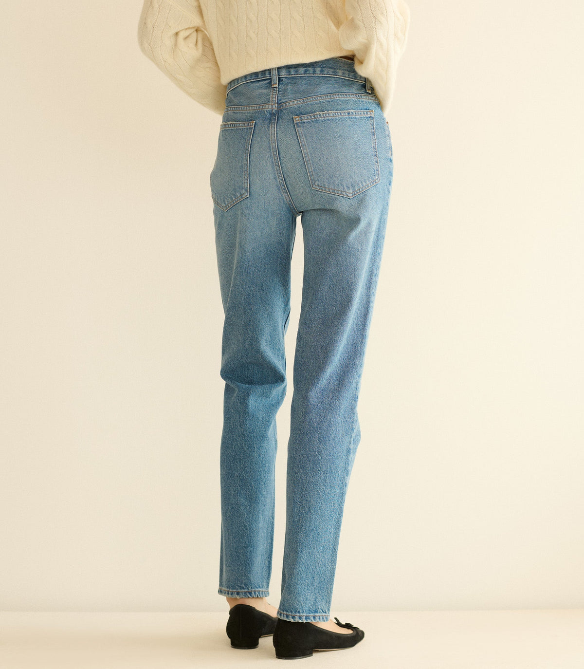 DIANA MID RISE JEAN -- MARVILLE WASH