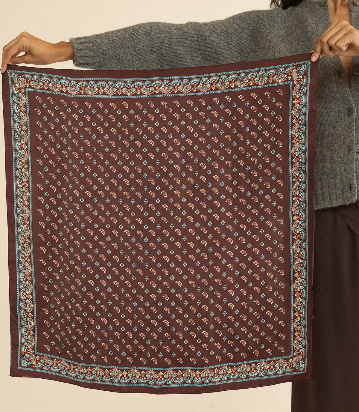GRANDE PENNY BANDANA -- DEAUVILLE PAISLEY