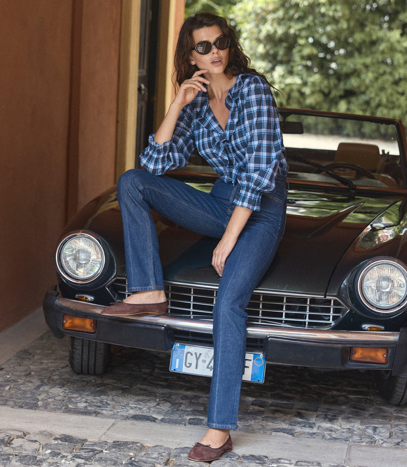 HARDY TOP -- VALMONT PLAID