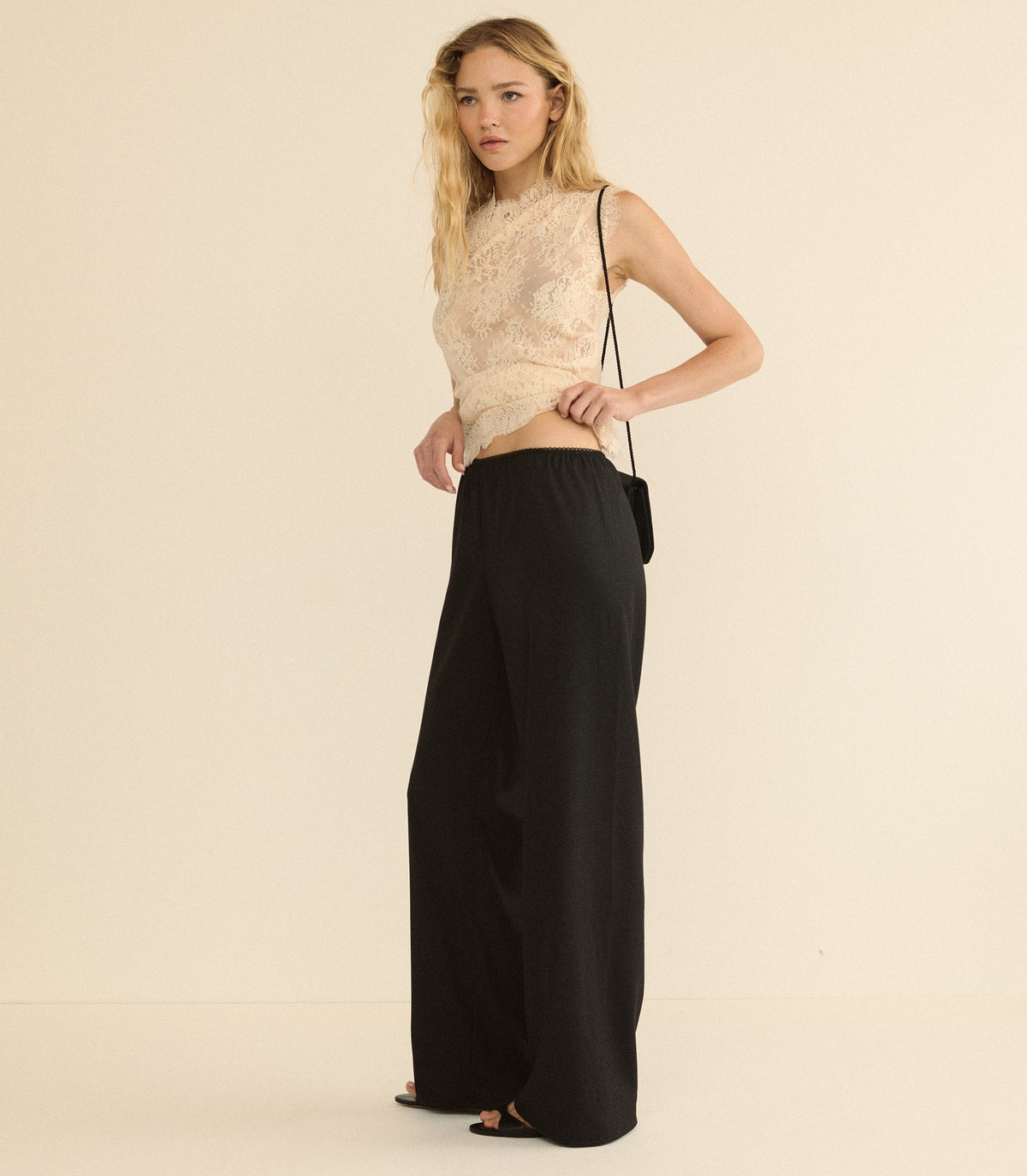 LAVONA PANT -- DARK CHARCOAL