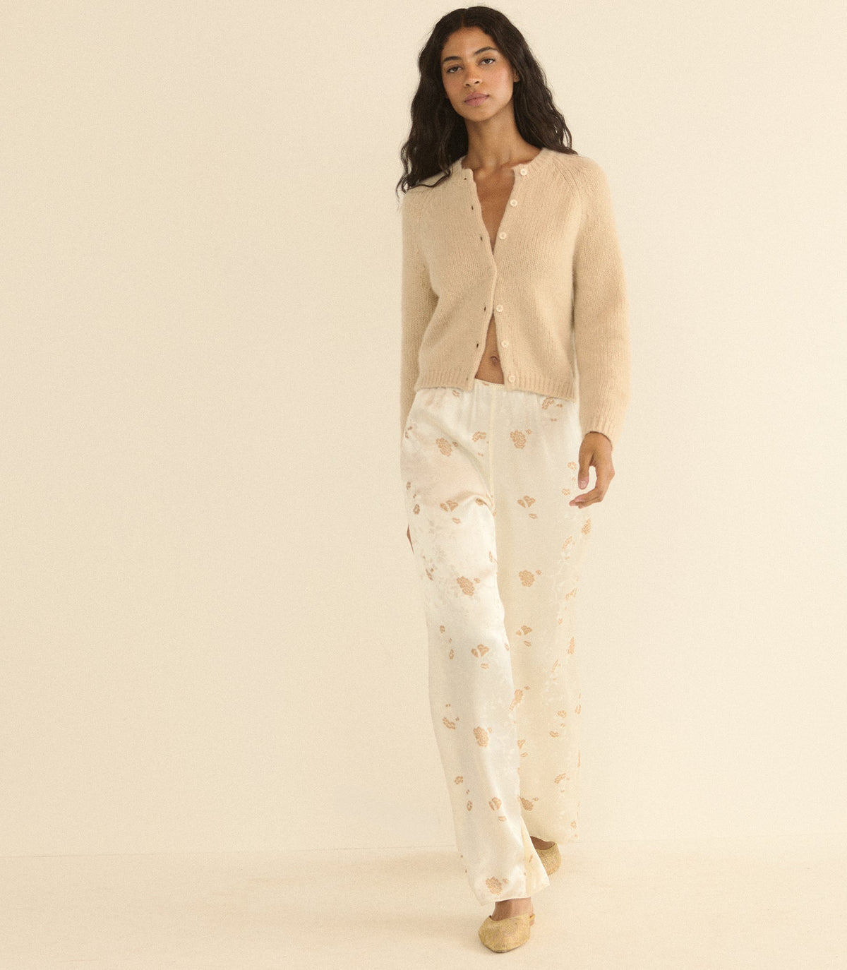 LAVONA PANT -- FRESCO TAPPEZZERIA JACQUARD