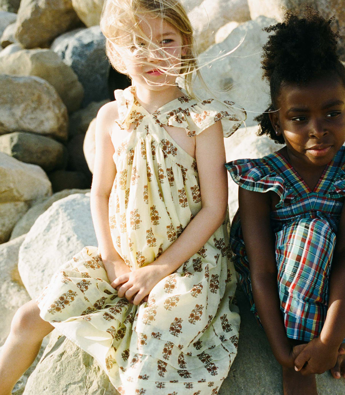 LITTLE NISHA DRESS -- DANDELION GROVE