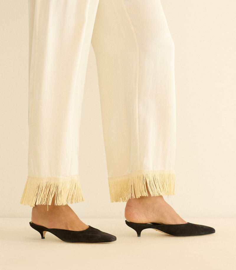 MALIN MULE -- BLACK SUEDE