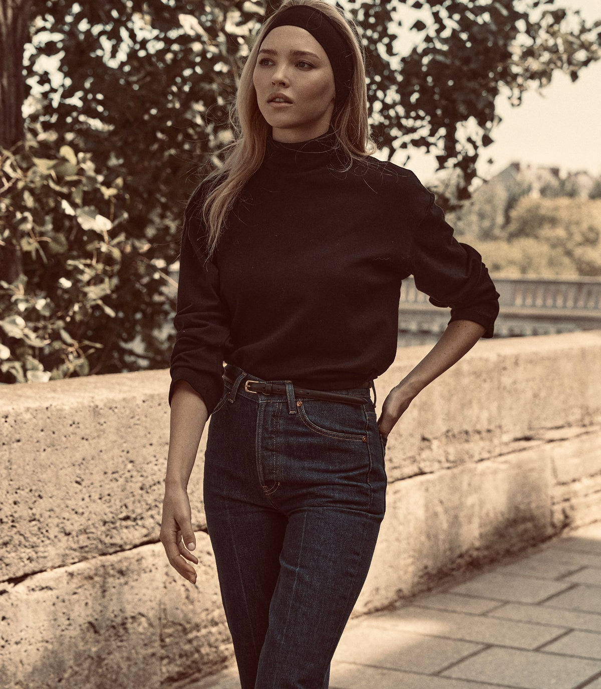 ONDINE JEAN -- CAVALAIRE DARK WASH