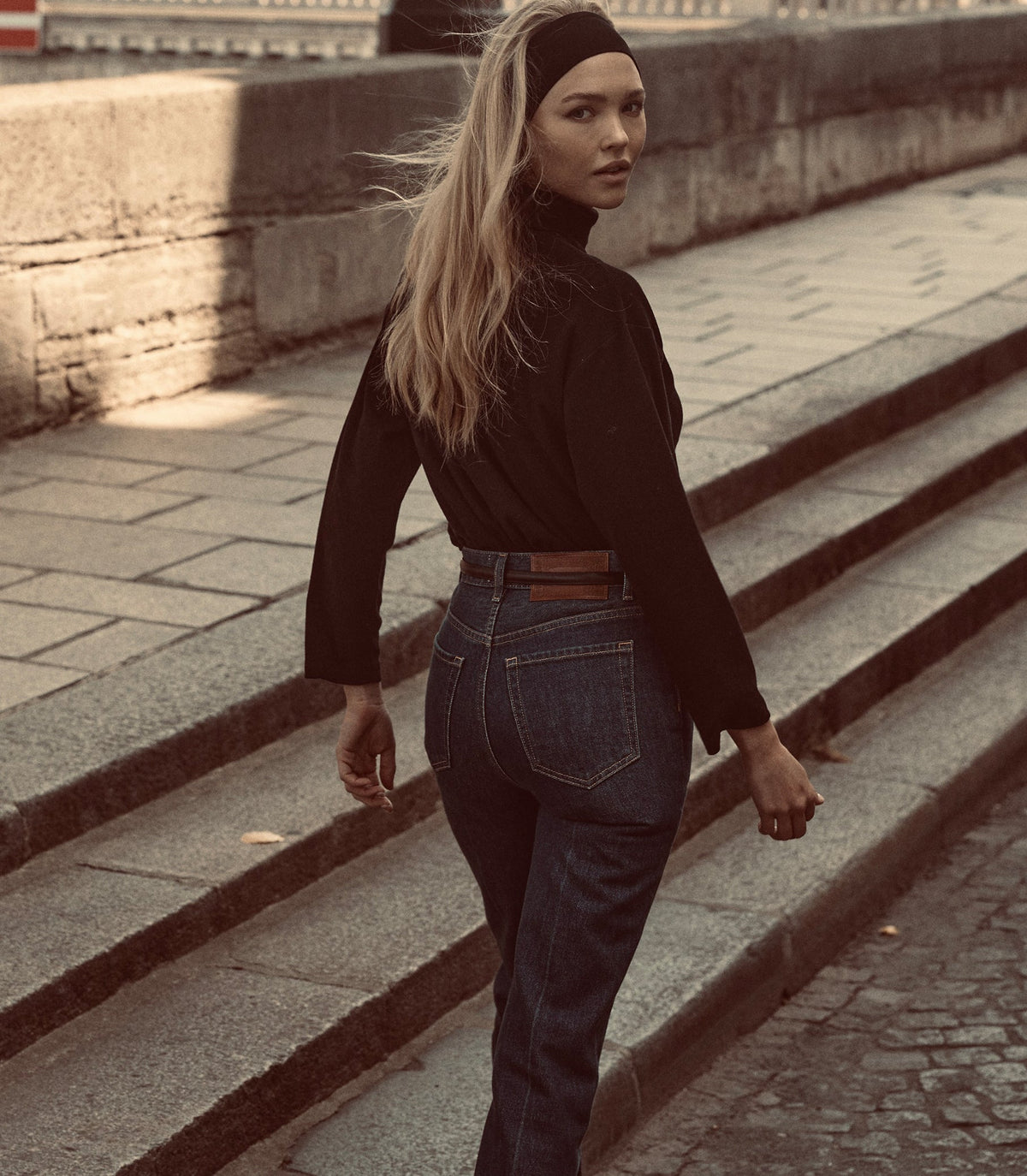 ONDINE JEAN -- CAVALAIRE DARK WASH