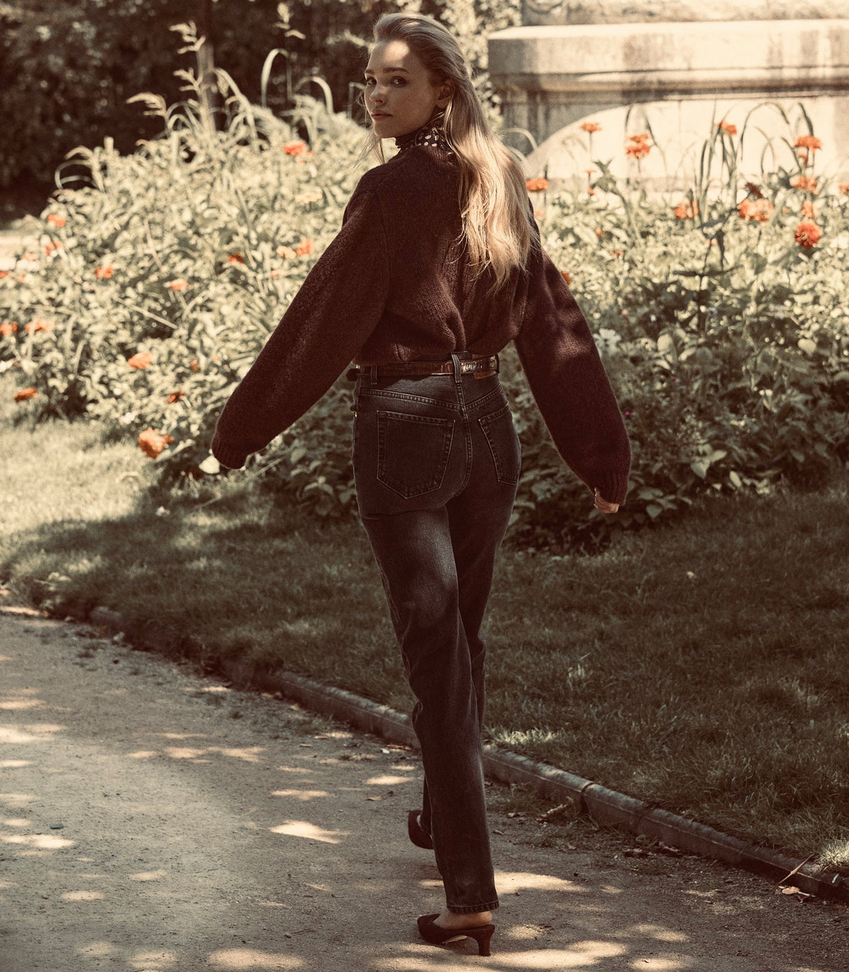 ONDINE JEAN -- COAL BLACK WASH