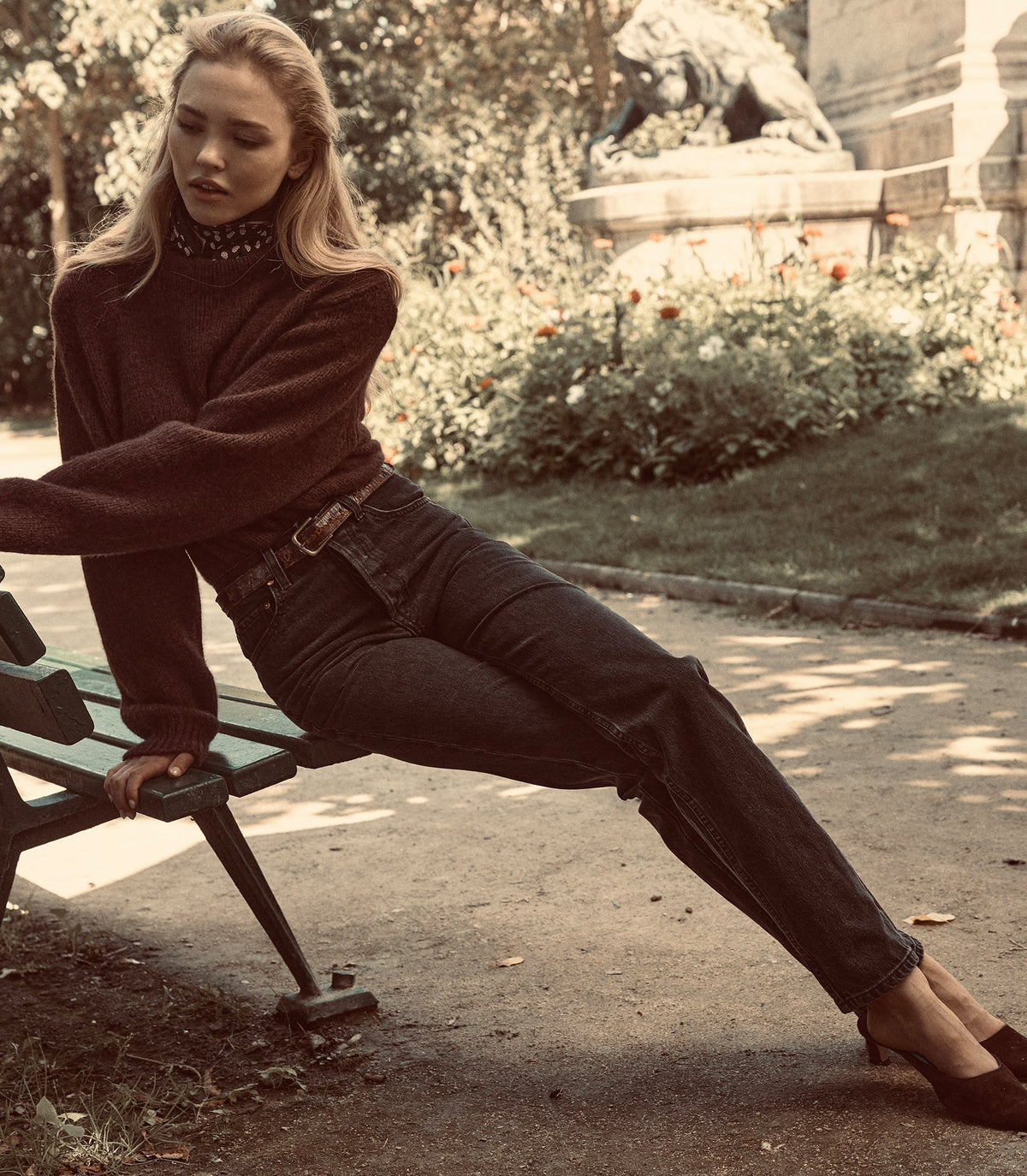 ONDINE JEAN -- COAL BLACK WASH