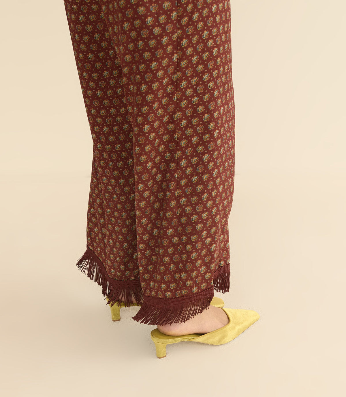 PICA MULE -- GOLD PANNE VELVET