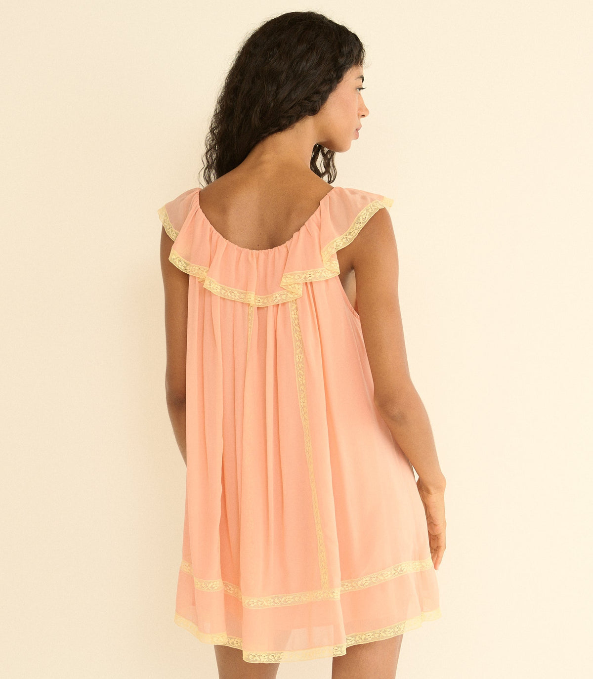 SUZETTE DRESS -- BOUDOIR PINK